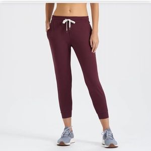 Vuori Performance Joggers, Cerise Heather, Size M